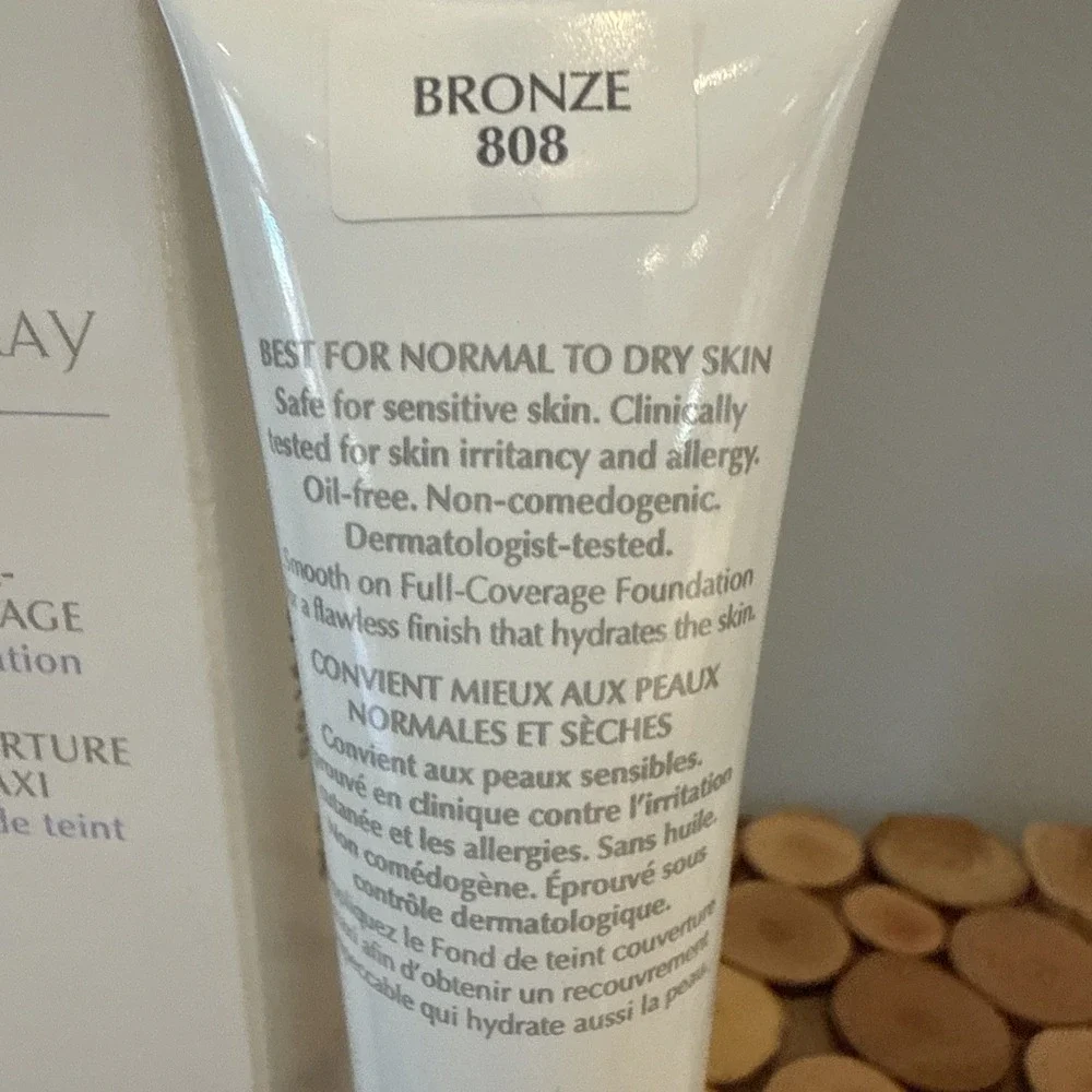 Mary‎ Kay Full Coverage Foundation Bronze 808 Gray Cap 379100